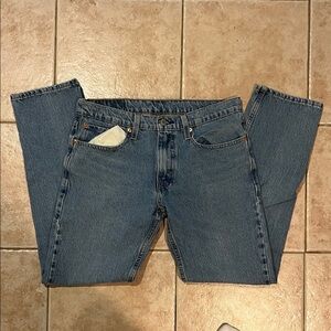 Classic Blue Men’s Straight-Leg Jeans 502